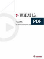 Wavelab LE7 User Manual - Info