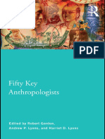 (Routledge Key Guides) Robert J. Gordon, Harriet Lyons, Andrew Lyons - Fifty Key Anthropologists (Routledge Key Guides) - Routledge (2010)