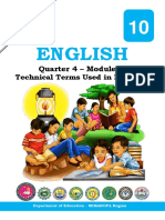 English: Quarter 4 - Module 1