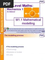 AS-Level Maths:: Mechanics 1