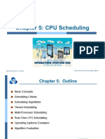 Chapter 5: CPU Scheduling: Silberschatz, Galvin and Gagne ©2018 Operating System Concepts