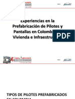 18 Experiencias Prefabricacion de Pilotes en Colombia