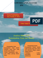 Analisis Penerapan Materi Ips