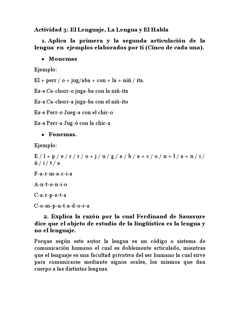 Lenguaje Act 3 Pdf