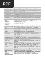 Matriculation Physic Definition List SEM 1 