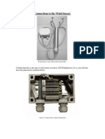 Connections To The Wind Sensor