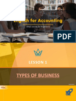 English For Accounting: Brief Course For Beginners
