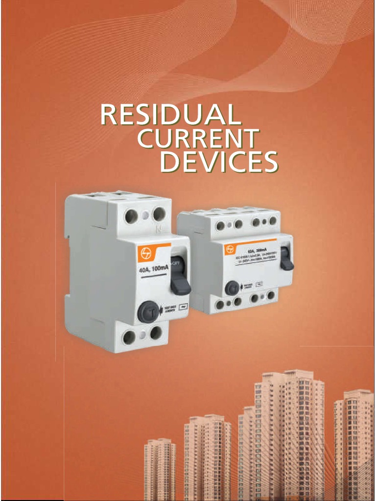 RCCB Catalogue | PDF