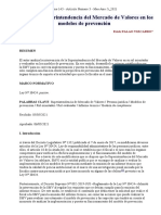 21 El Rol de La Superintendencia Del Mercado de Valores en Los Modelos de Prevención