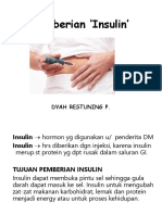 Pemberian Insulin KMB II