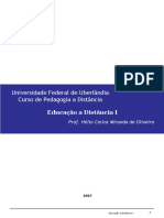 Educação a Distância I - UFU