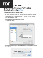 Blackberry To Mac Bluetooth Tethering