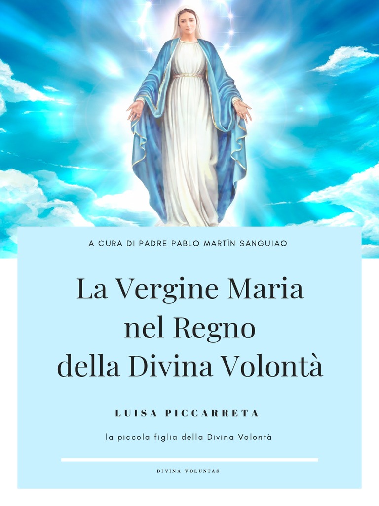 La Vergine Maria Nel Regno Della Divina Volontà
