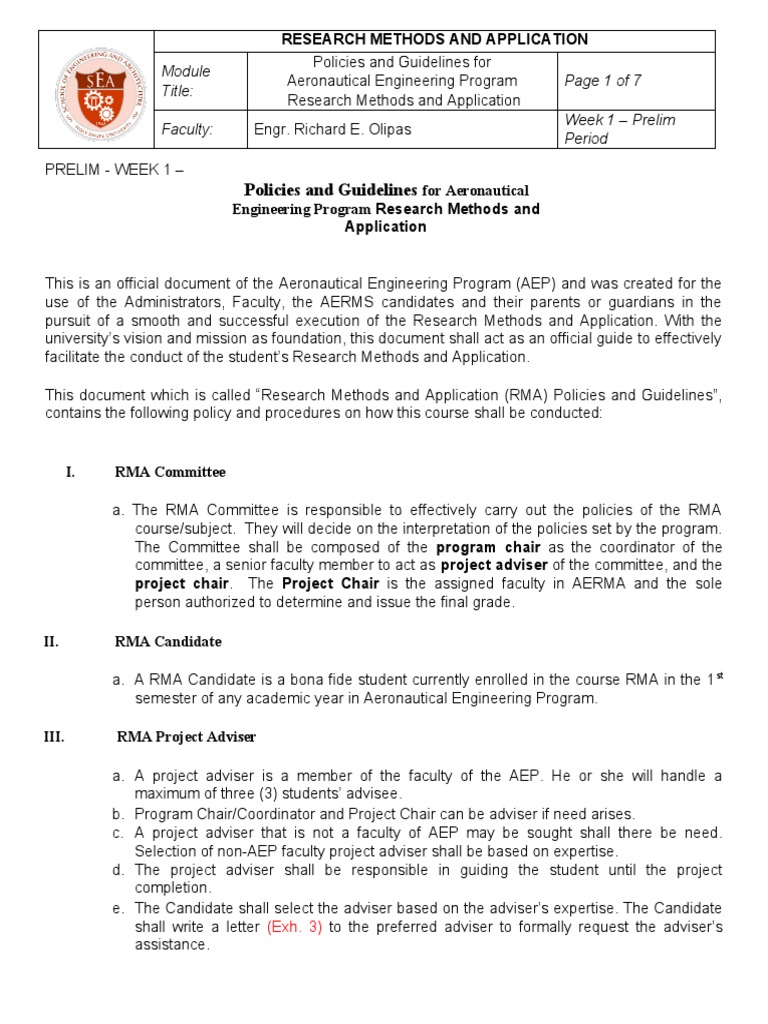 Policies and Guidlines For RMA | PDF | Test (Assessment)