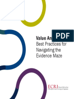 Value Analysis Best Practices For Navigating The Evidence Maze