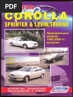 Toyota Corolla Sprinter Levin Trieno 95-00 | PDF
