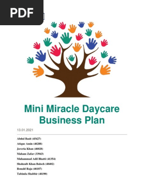 Mini Miracle Daycare Business Plan