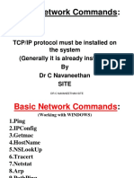 Basic Network Commands Guide