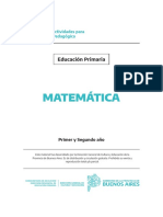 2020 - Matemática - 1º 2º Grado - PBA - Cuaderno 5