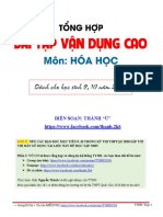 Bài Tập Vận Dung Cao - Vô Cơ