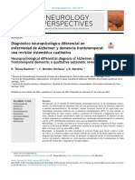 Diagnóstico neuropsicológico diferencial en enfermedad de Alzheimer y demencia frontotemporal una revisión sistemática cualitativa