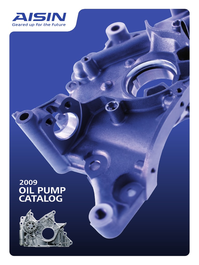AISIN Oil Pumps PDF Pump Valve