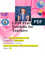 LDM Practicum Portfolio For Teachers