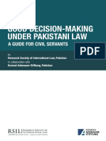 Guide to Effective Decision Making for Civil Servants