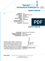 Bascula Calibración Cons 7