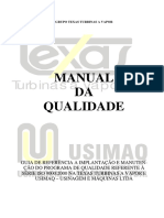 ManuaL Da Qualidade