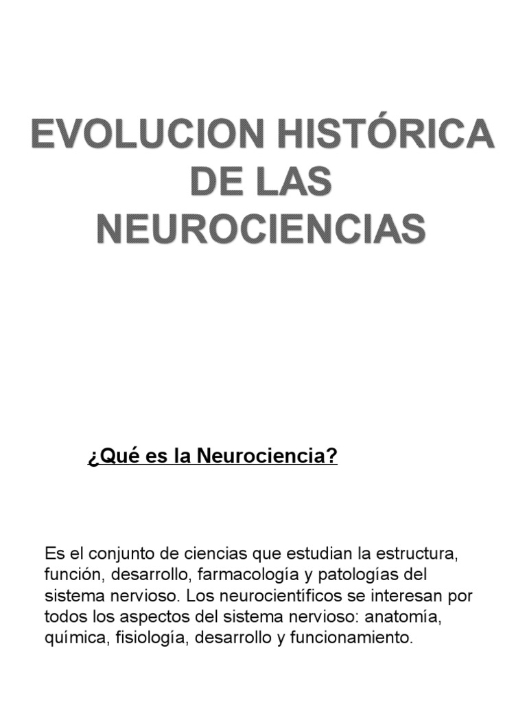 Historia de la Neurociencia y Trepanación | PDF | Cerebro | Neurociencia