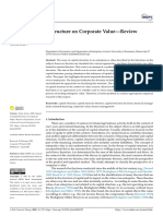 Impact of Capital Structure On Corporate Value-Review of Literature