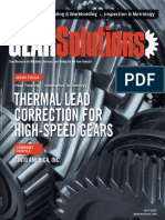 Thermal Lead Correction For High-Speed Gears: Sinto America, Inc