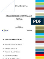 Oficina Gramatical - Mecanismo de Estruturacao Textual