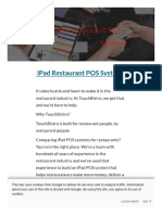 Ipad Restaurant Pos System