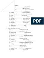 Countable/uncountable Nouns