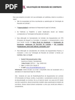 Exemplo de Carta de Rescisão de Contrato de Trabalho 