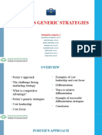 Porter's Generic Strategies Modified