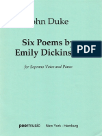 Duke - Six Poems by Emily Dickinson