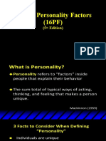 Sixteen Personality Factors (16PF)