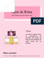 Tipos de Rima 