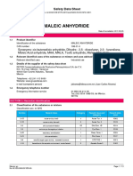 MSDS Maleic Anhydride