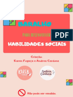 Baralho para Desenvolver Habilidades Sociais