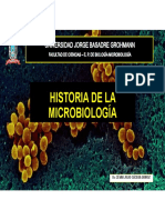 Class 1 HISTORIA DE LA MICROBIOLOGÍA 2021-I