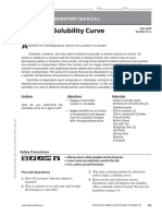 Solubility Curve Lab