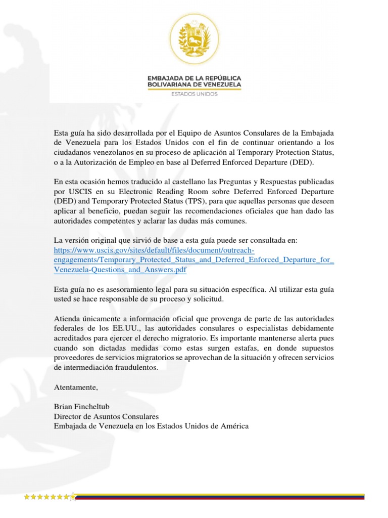Qa Tps Uscis Esp PDF Visa de viaje Nacionalidad