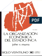 La Organización Económica Inca - J. Murray