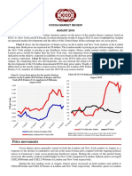 ICCO Monthly Cocoa Market Review - August 2018