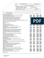Checklist orden y limpieza ISO 14000