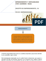 CLASE 2: Emprendimiento: Concepto, Clasificación y Evolución